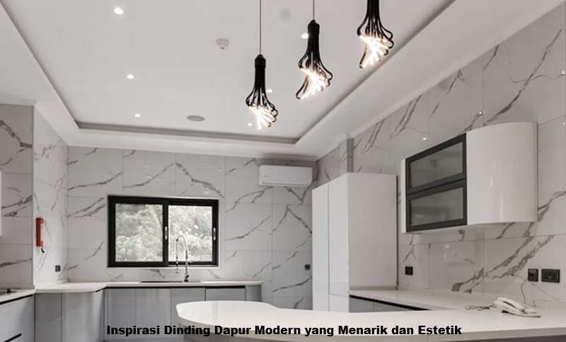 Inspirasi Dinding Dapur Modern yang Menarik dan Estetik