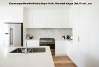 Keuntungan Memilih Dinding Dapur Putih, Fleksibel hingga Efek Visual Luas Keuntungan Memilih Dinding Dapur Putih, Fleksibel hingga Efek Visual Luas